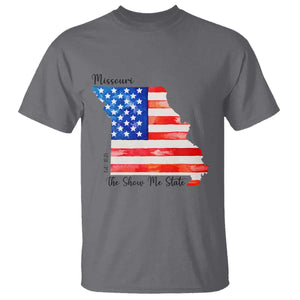 The Show Me State Est 1821 T Shirt Proud Missourian Gift TS12 Charcoal Print Your Wear
