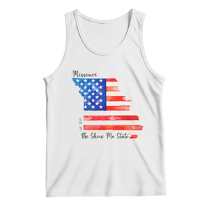 The Show Me State Est 1821 Tank Top Proud Missourian Gift TS12 White Print Your Wear