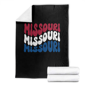 The Show Me State Pride Throw Blanket Gift For Missouri Lovers TS12 Black Print Your Wear