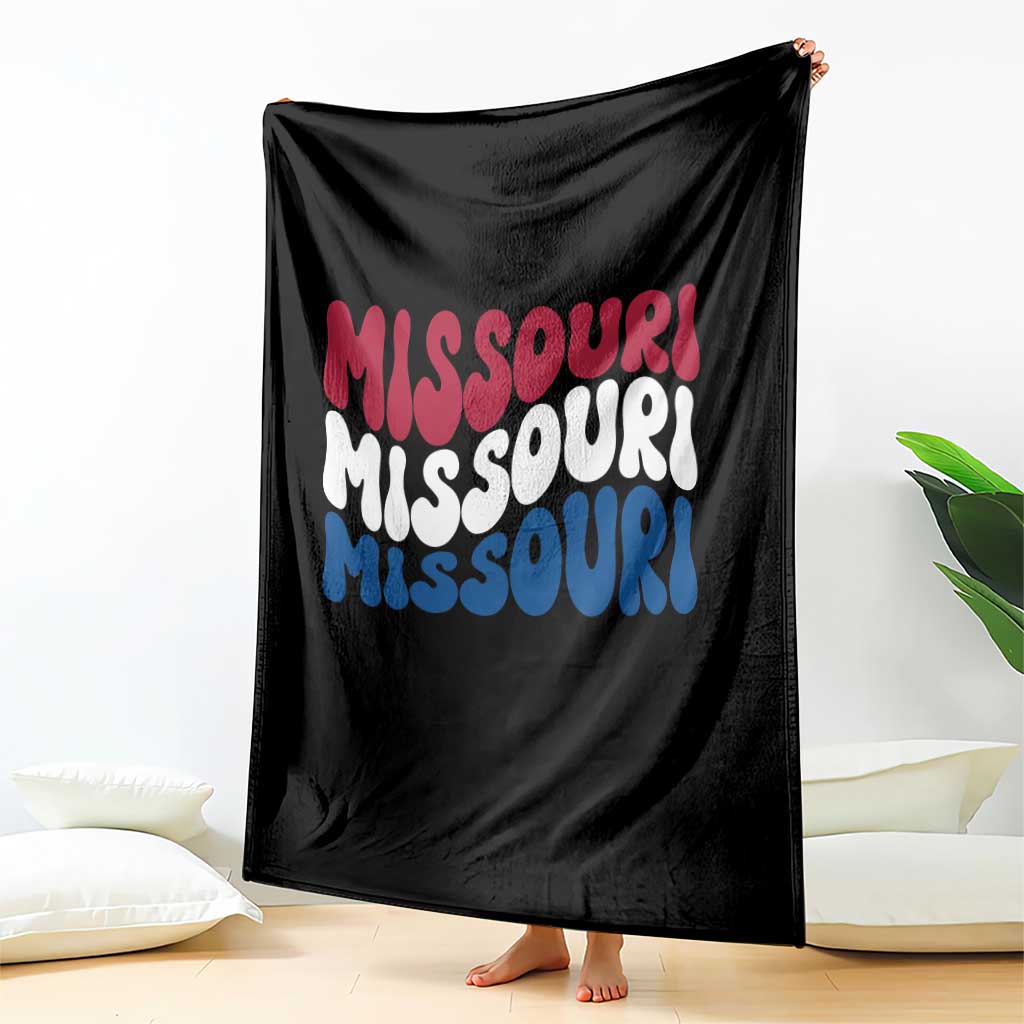 The Show Me State Pride Throw Blanket Gift For Missouri Lovers TS12 Print Your Wear
