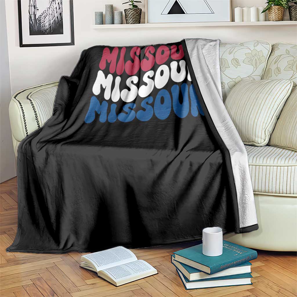 The Show Me State Pride Throw Blanket Gift For Missouri Lovers TS12 Print Your Wear