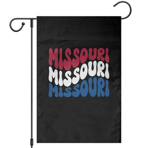 The Show Me State Pride Garden Flag Gift For Missouri Lovers TS12 Black Print Your Wear