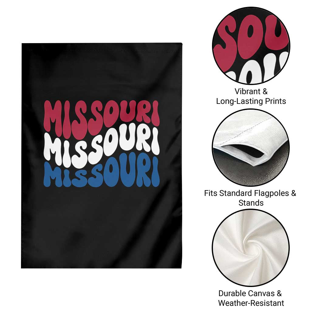 The Show Me State Pride Garden Flag Gift For Missouri Lovers TS12 Print Your Wear