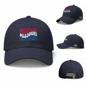 The Show Me State Pride Baseball Cap Gift For Missouri Lovers TS12 Baseball Cap Universal Fit Navy Print Your Wear