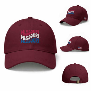 The Show Me State Pride Baseball Cap Gift For Missouri Lovers TS12 Baseball Cap Universal Fit Maroon Print Your Wear