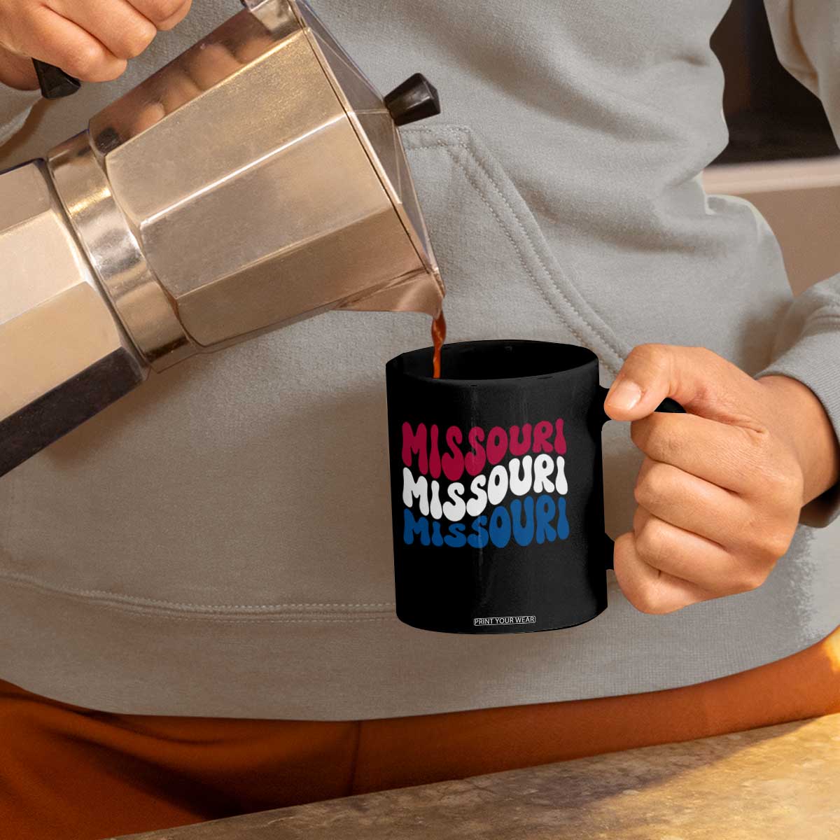 The Show Me State Pride Coffee Mug Gift For Missouri Lovers TS12 Print Your Wear