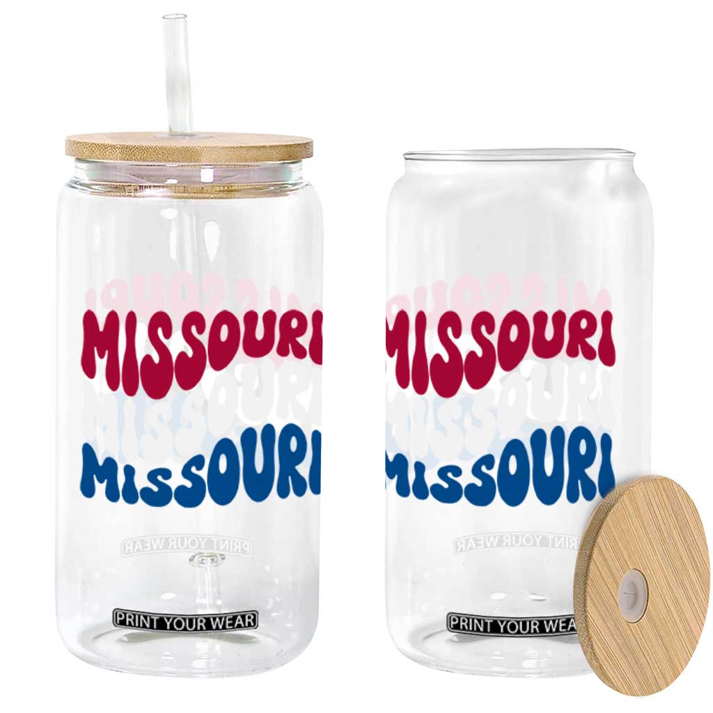 The Show Me State Pride Glass Can Gift For Missouri Lovers TS12 Print Your Wear