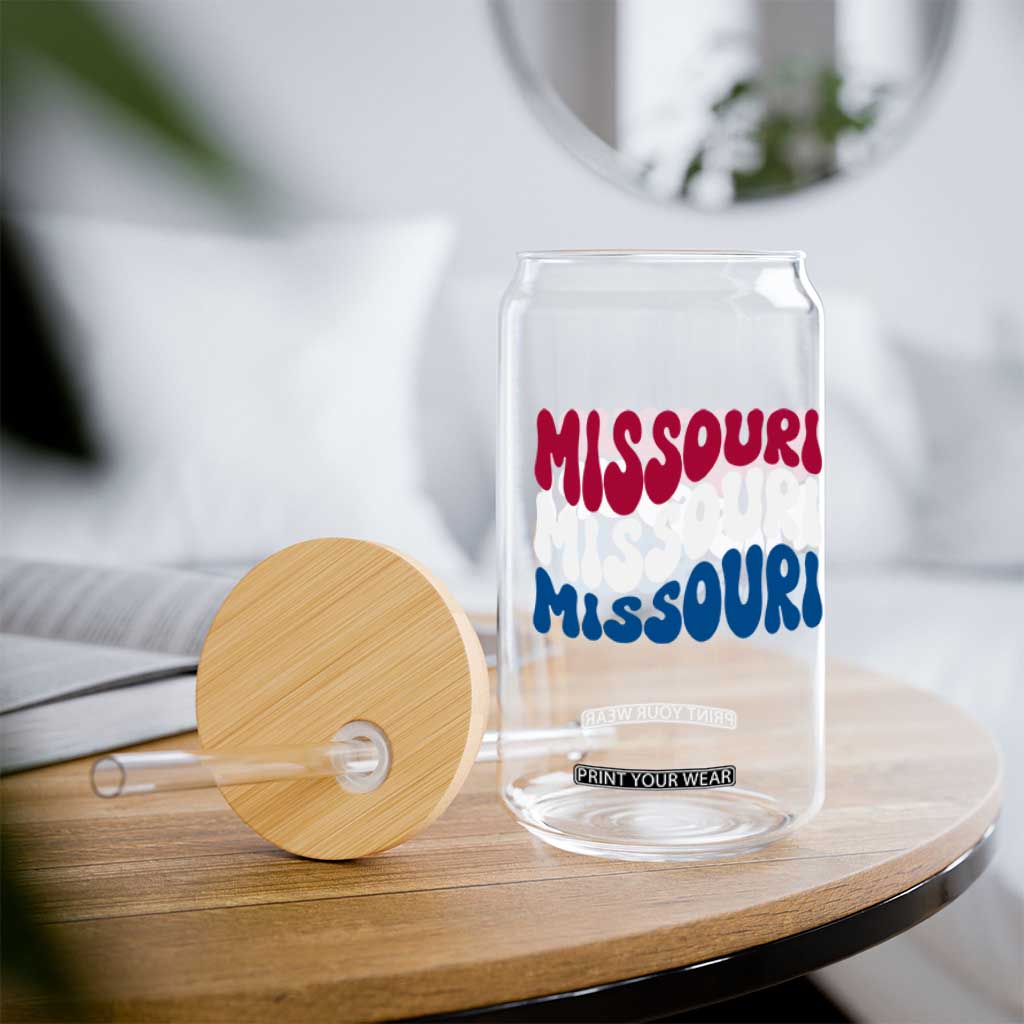 The Show Me State Pride Glass Can Gift For Missouri Lovers TS12 Print Your Wear