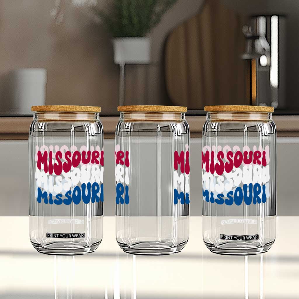 The Show Me State Pride Glass Can Gift For Missouri Lovers TS12 Print Your Wear