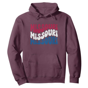 The Show Me State Pride Hoodie Gift For Missouri Lovers TS12 Maroon Print Your Wear