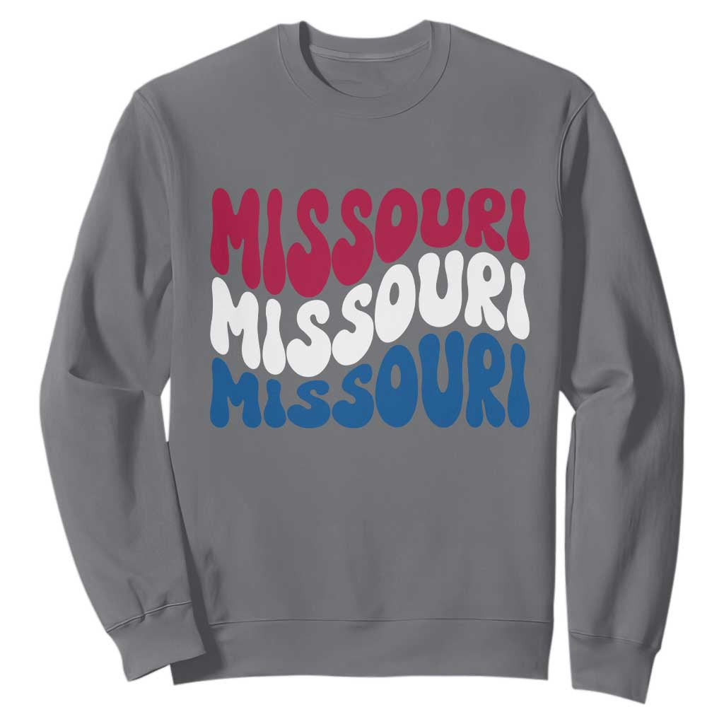 The Show Me State Pride Sweatshirt Gift For Missouri Lovers TS12 Charcoal Print Your Wear