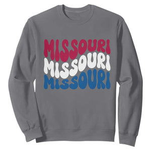 The Show Me State Pride Sweatshirt Gift For Missouri Lovers TS12 Charcoal Print Your Wear