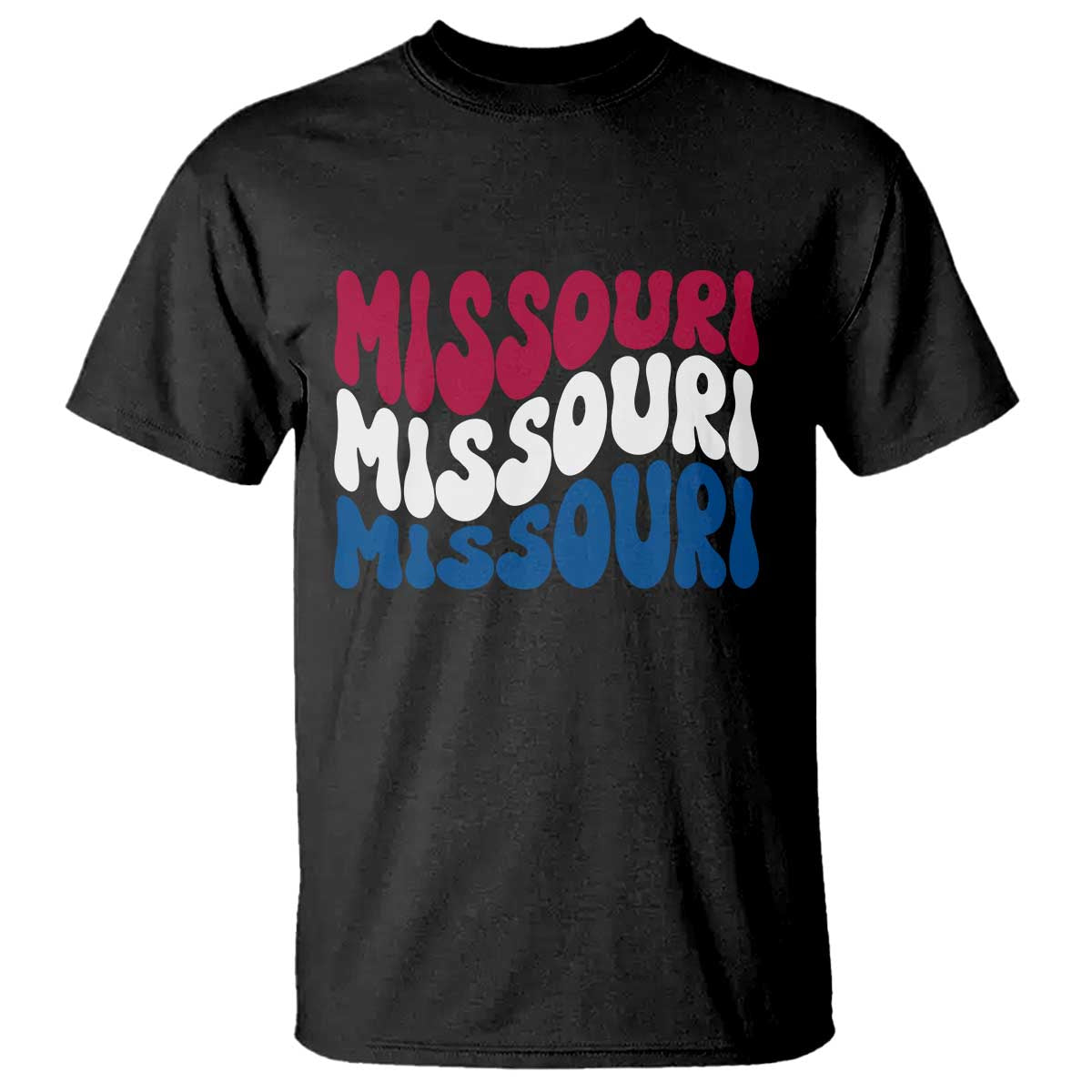 The Show Me State Pride T Shirt Gift For Missouri Lovers TS12 Black Print Your Wear