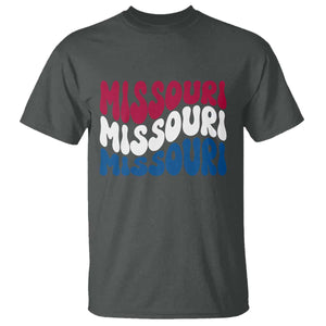The Show Me State Pride T Shirt Gift For Missouri Lovers TS12 Dark Heather Print Your Wear