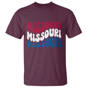 The Show Me State Pride T Shirt Gift For Missouri Lovers TS12 Maroon Print Your Wear