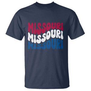 The Show Me State Pride T Shirt Gift For Missouri Lovers TS12 Navy Print Your Wear