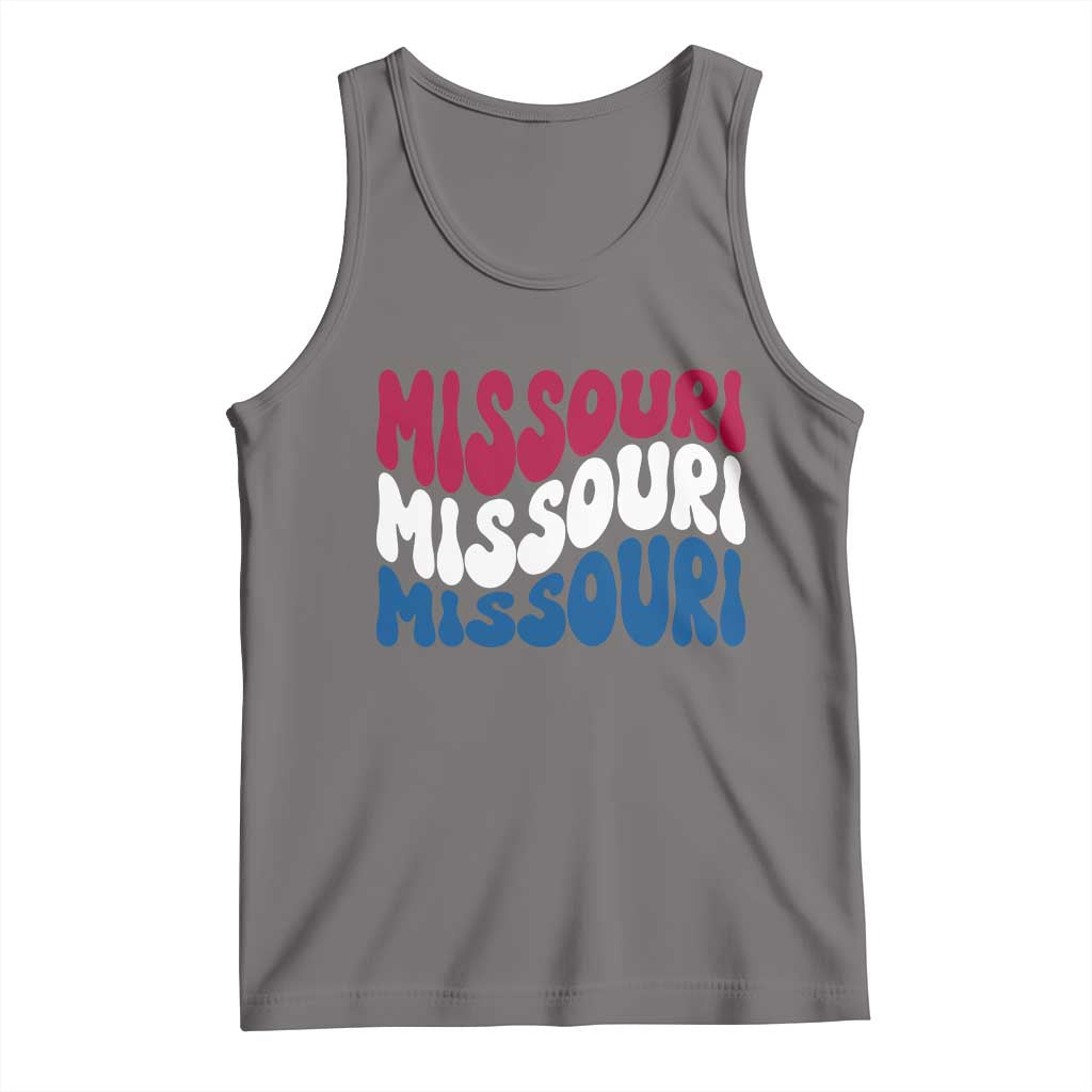 The Show Me State Pride Tank Top Gift For Missouri Lovers TS12 Deep Heather Print Your Wear