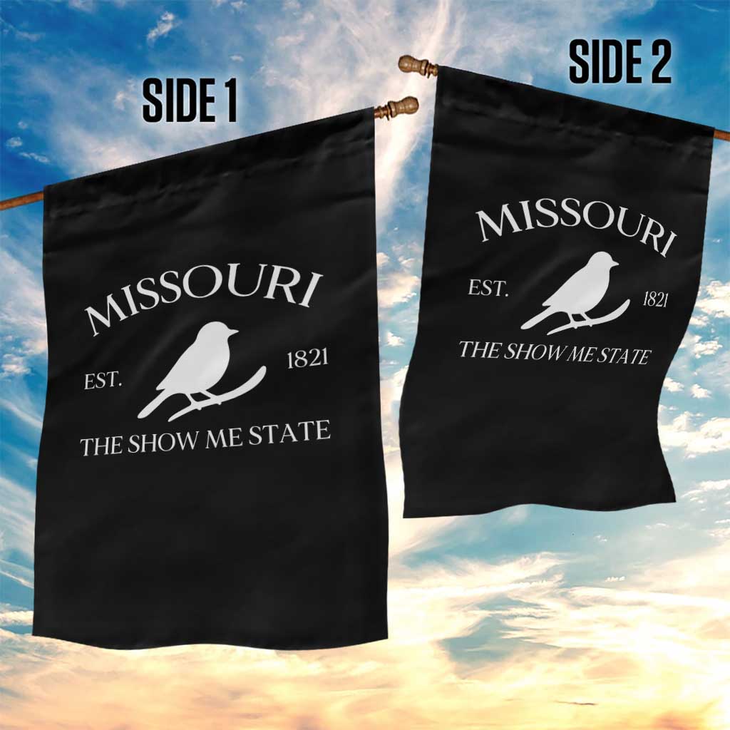 Vintage Blue Bird Missouri Garden Flag The Show Me State Pride TS12 Print Your Wear
