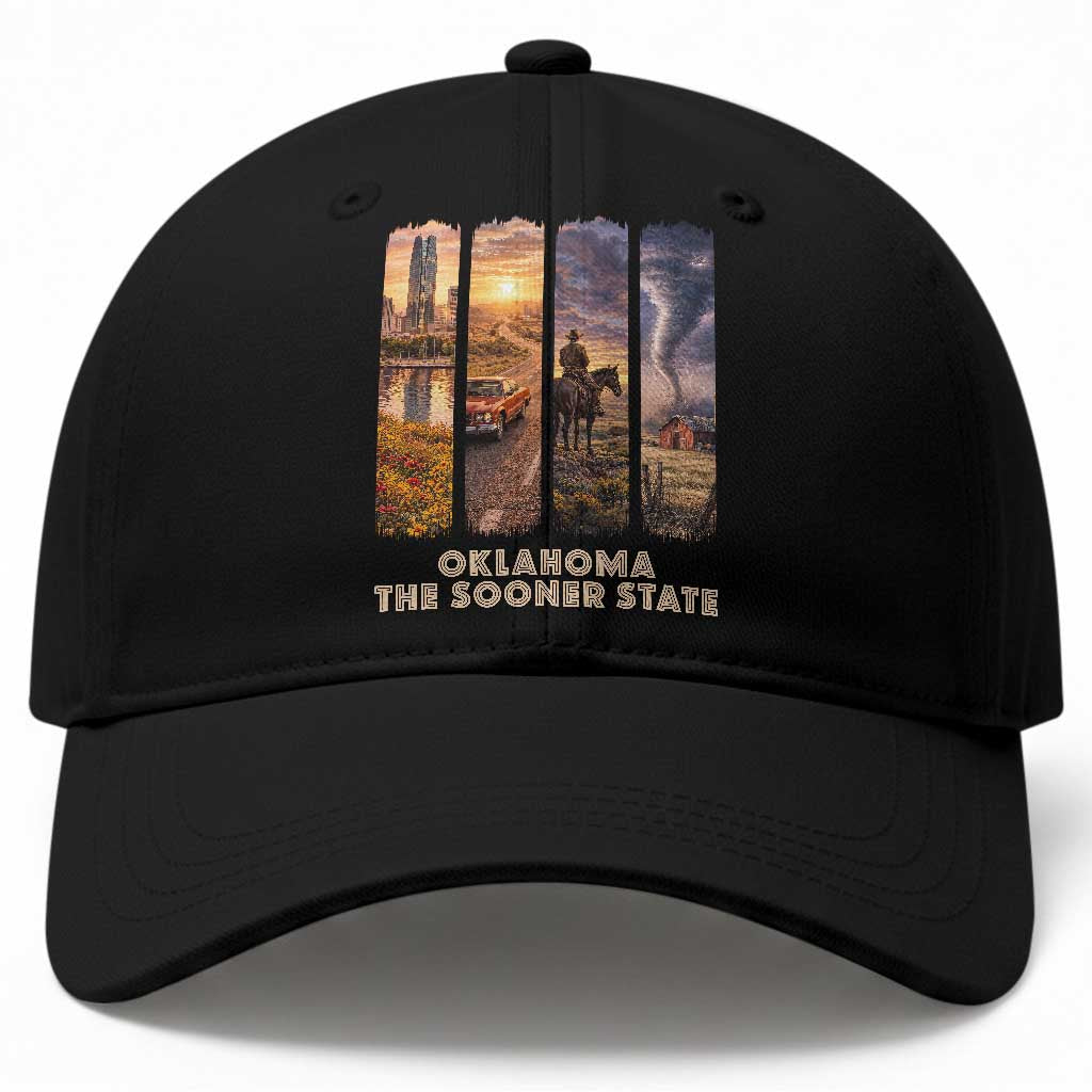 The Sooner State Pride Baseball Cap Gift for Oklahomans TS12 Print Your Wear