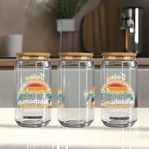 Vintage Tulsa Oklahoma Pride Glass Can Proud Oklahoman Gift TS12 Print Your Wear