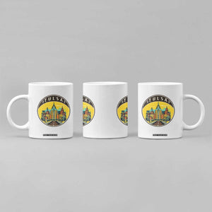 Vintage Tulsa Oklahoma Cityscape Pride Coffee Mug TS12 Print Your Wear