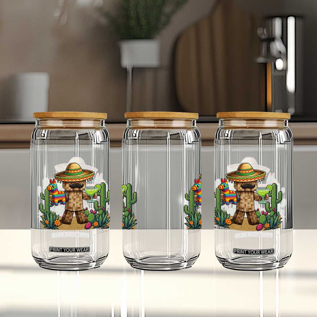 Cinco De Mayo Mexican Gamer Glass Can Video Game Fiesta Gift TS12 Print Your Wear
