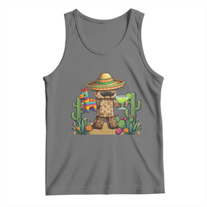 Cinco De Mayo Mexican Gamer Tank Top Video Game Fiesta Gift TS12 Black Heather Print Your Wear