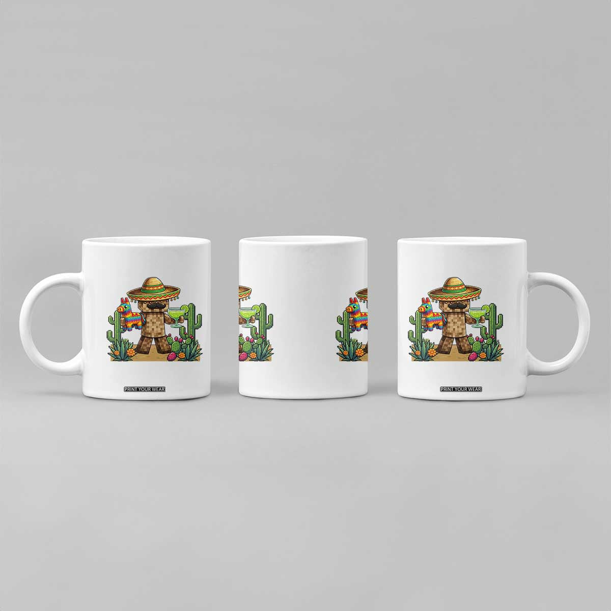 Cinco De Mayo Mexican Gamer Coffee Mug Video Game Fiesta Gift TS12 Print Your Wear