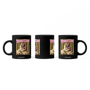 Funny Princess Cat Eating Donut Coffee Mug Sci-Fi Book Lover Gift TS12 Print Your Wear