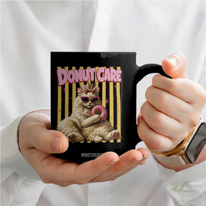 Funny Princess Cat Eating Donut Coffee Mug Sci-Fi Book Lover Gift TS12 Print Your Wear