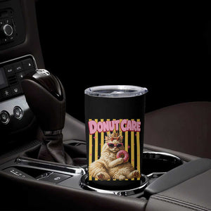 Funny Princess Cat Eating Donut Tumbler Cup Sci-Fi Book Lover Gift TS12 Print Your Wear