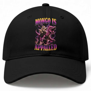 Fantasy Book Reader Geeky Cat Lover Baseball Cap Mongo Is Appalled TS12 Print Your Wear