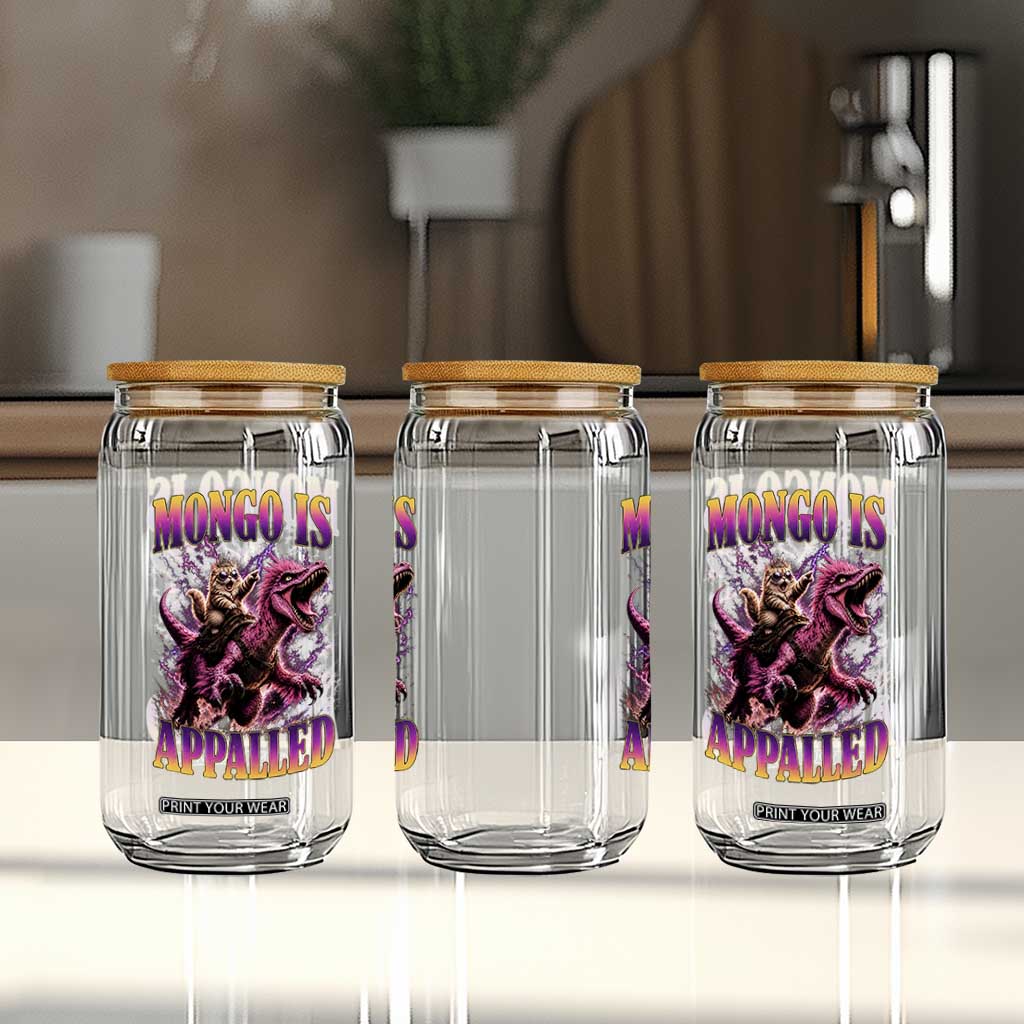 Fantasy Book Reader Geeky Cat Lover Glass Can Mongo Is Appalled TS12 Print Your Wear