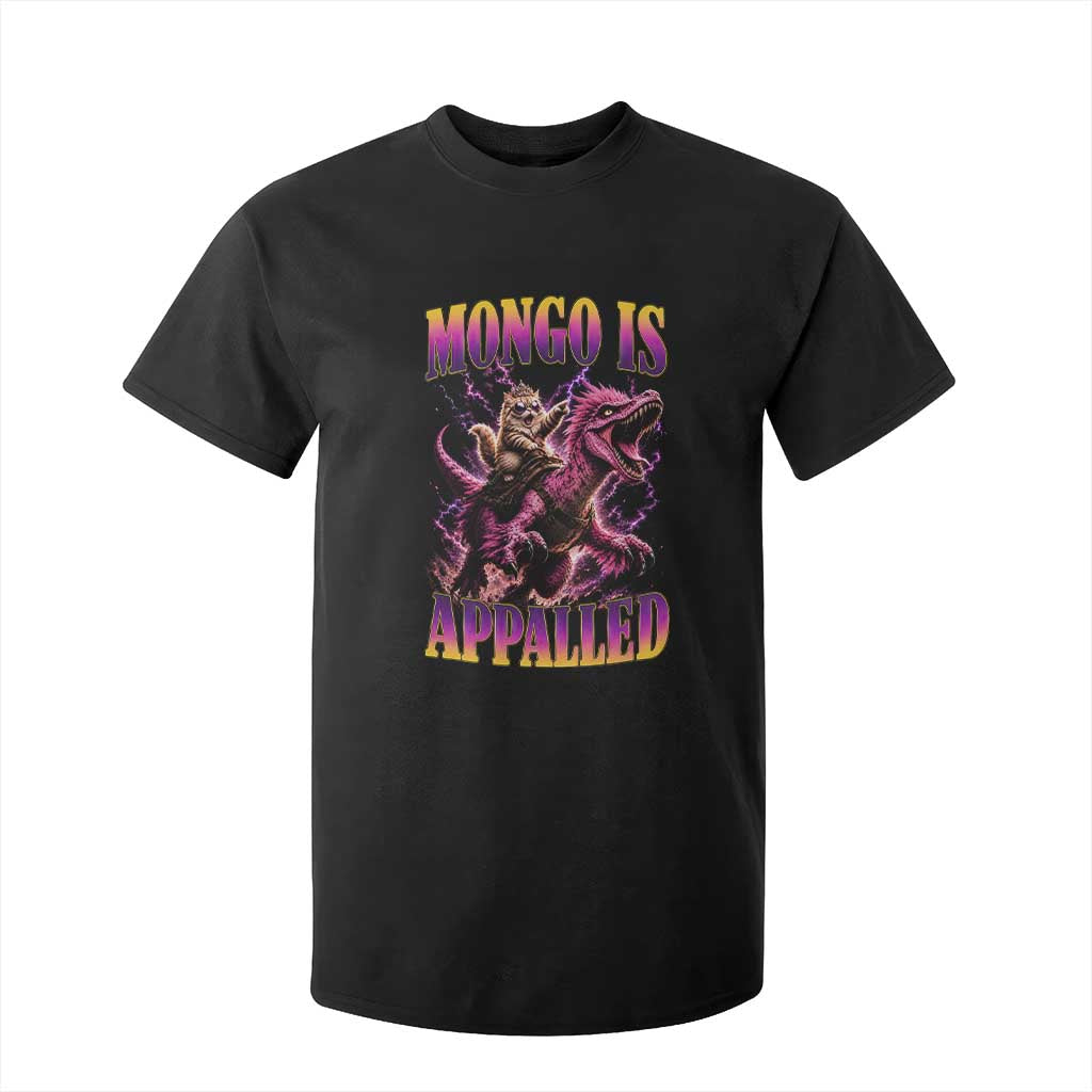 Fantasy Book Reader Geeky Cat Lover T Shirt For Kid Mongo Is Appalled TS12 Black Print Your Wear