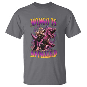 Fantasy Book Reader Geeky Cat Lover T Shirt Mongo Is Appalled TS12 Charcoal Print Your Wear
