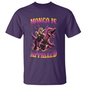 Fantasy Book Reader Geeky Cat Lover T Shirt Mongo Is Appalled TS12 Purple Print Your Wear