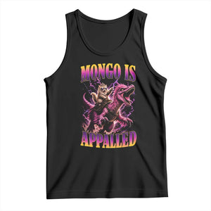 Fantasy Book Reader Geeky Cat Lover Tank Top Mongo Is Appalled TS12 Black Print Your Wear