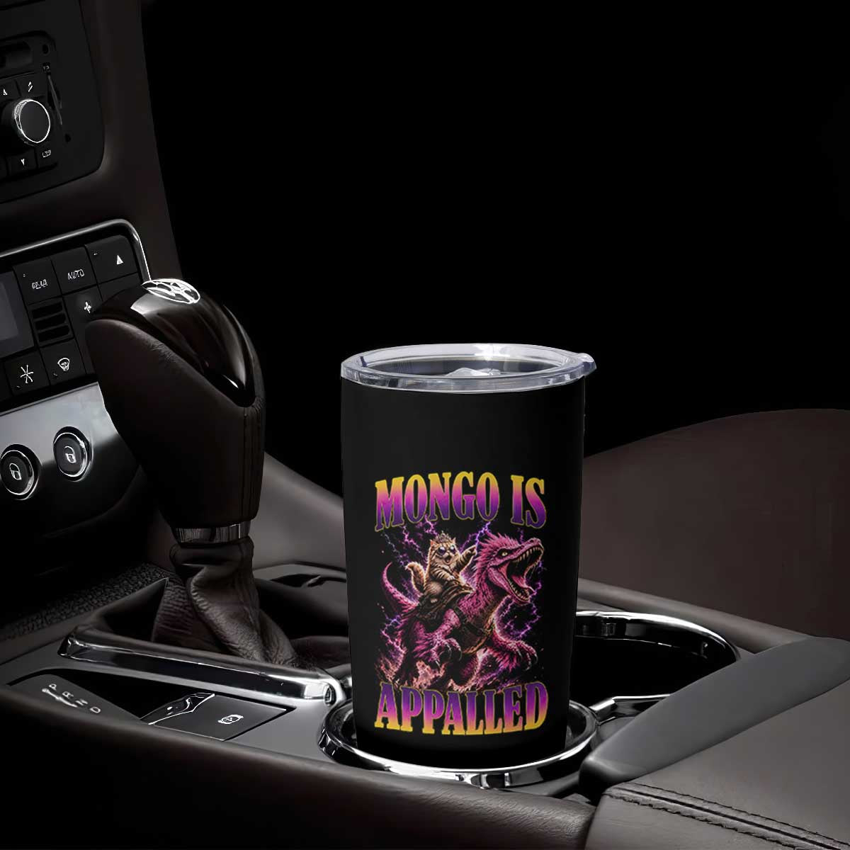 Fantasy Book Reader Geeky Cat Lover Tumbler Cup Mongo Is Appalled TS12 Print Your Wear