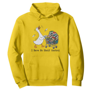 Funny Goose Book Lover Hoodie I Have No Shelf Control TS12 Daisy Print Your Wear