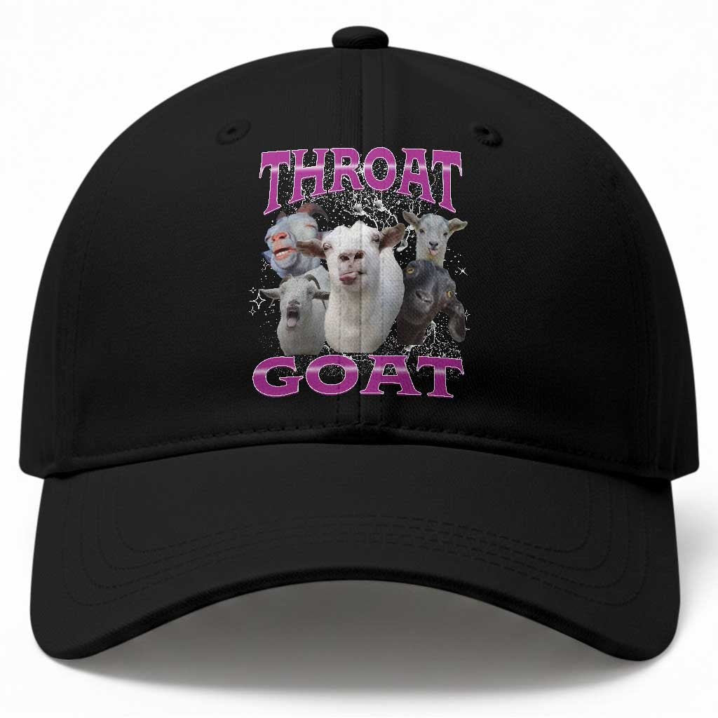 Funny Dirty Humor Baseball Cap Throat Goat TS12 Print Your Wear
