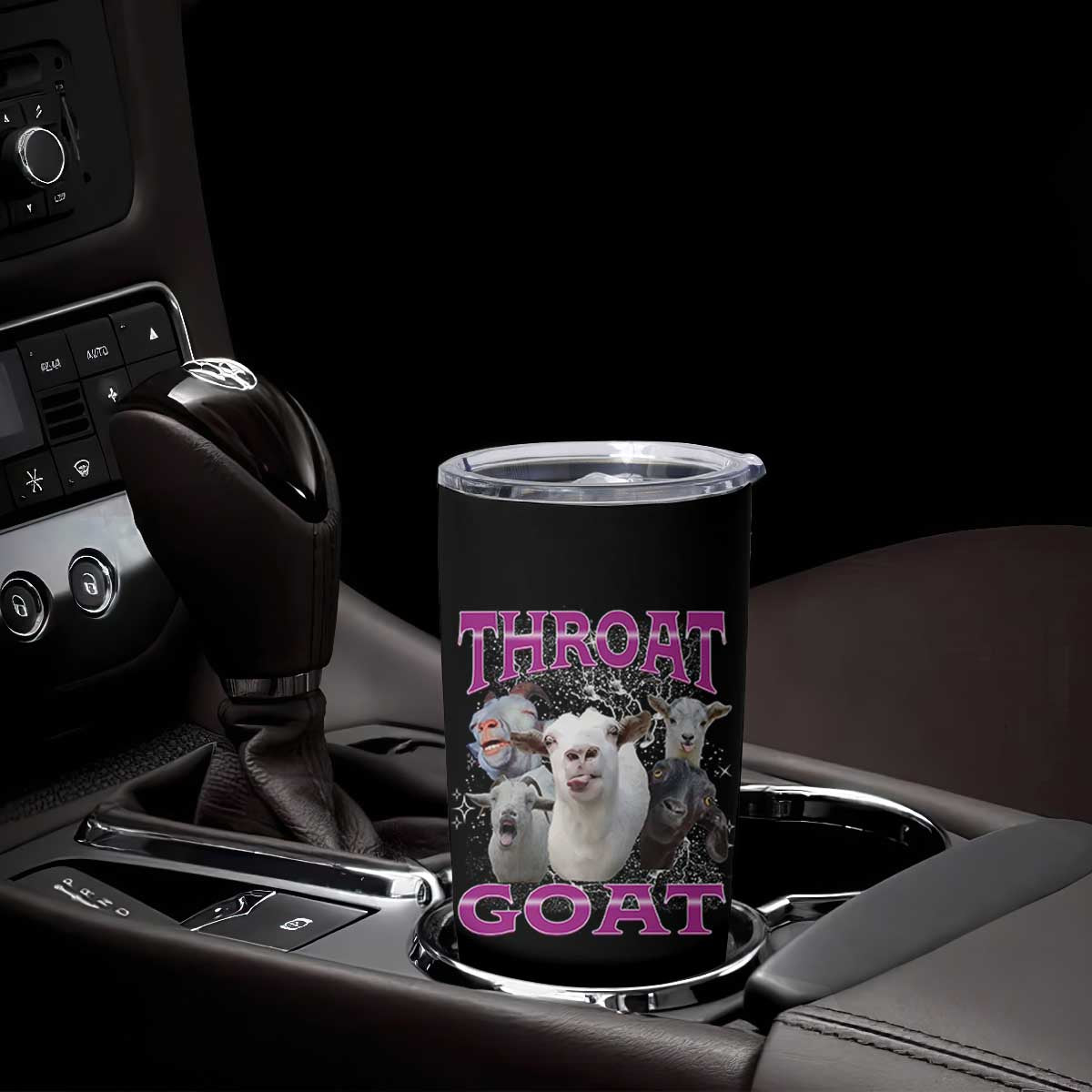 Funny Dirty Humor Tumbler Cup Throat Goat TS12 Print Your Wear