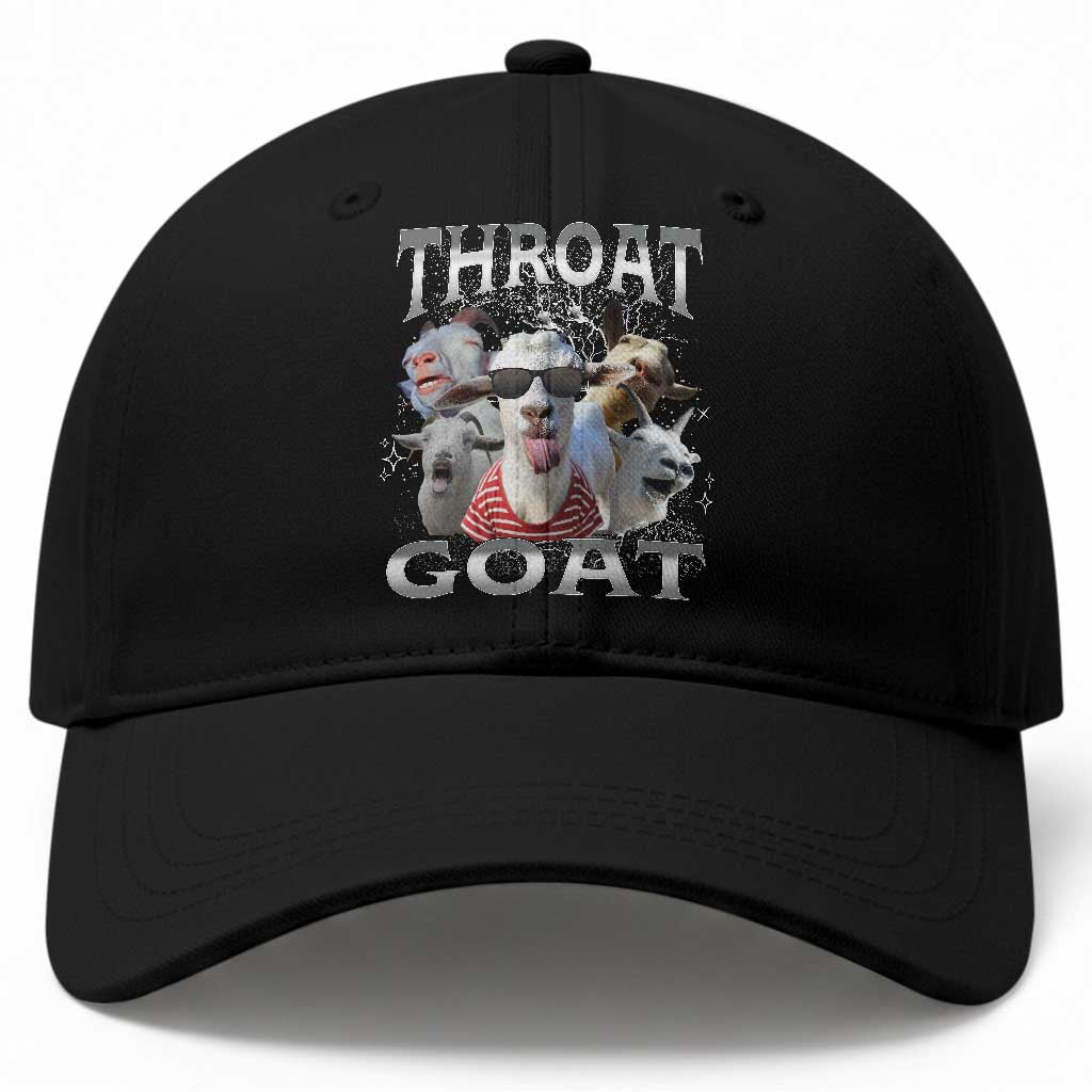 Funny Adult Humor Baseball Cap Throat Goat Meme TS12 Print Your Wear