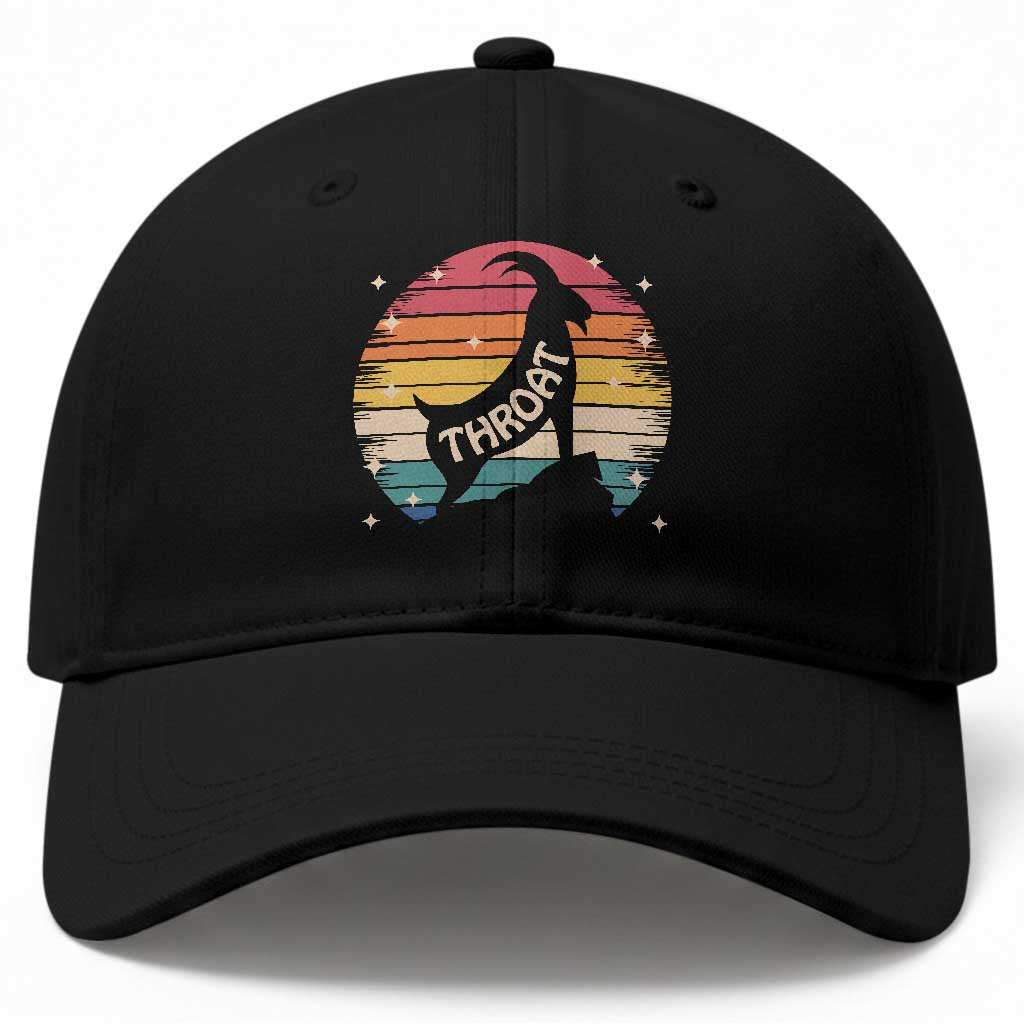 Raunchy Humor Baseball Cap Throat Goat Meme Gift TS12 Print Your Wear