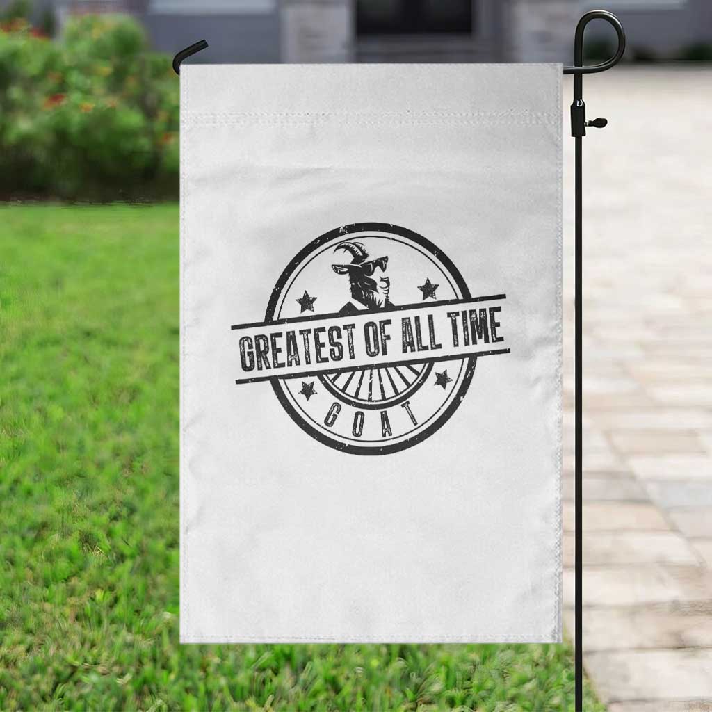 Funny Cool Goat With Sunglasses Garden Flag Animal Lover Farm Gift TS12 Print Your Wear