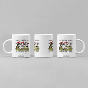 I Am The Crazy Goat Lady Coffee Mug Goat Lady Gift TS12 Print Your Wear