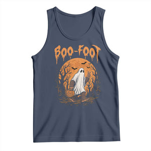 Funny Boo Foot Bigfoot Halloween Tank Top Spooky Ghost Pumpkin Night