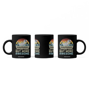 Vintage Grandpasaurus Coffee Mug Like A Normal Grandpa But More Awesome