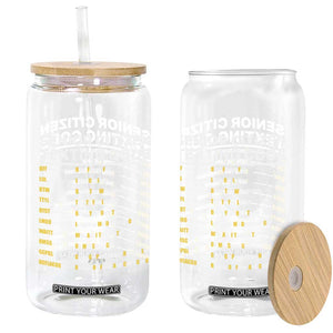 Senior Citizen Texting Code Glass Can Funny Acronyms For Older Adults