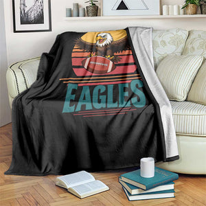 Funny EFF Retro Vintage Style Football Lover Gift Throw Blanket TS12 Print Your Wear