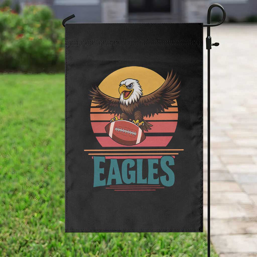 Funny EFF Retro Vintage Style Football Lover Gift Garden Flag TS12 Print Your Wear